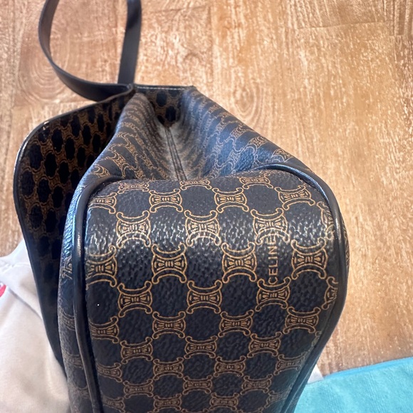 2fer-Céline Macadam Shoulder Bag & wallet in Chestnut Black - Picture 15 of 15